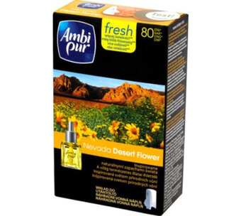 Voordeeldrogisterij Ambi pur luchtverfrisser nevada desert flower refill - 18 ml aanbieding