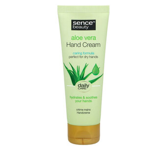 Voordeeldrogisterij Sencebeauty aloe vera handcrème - 75 ml aanbieding