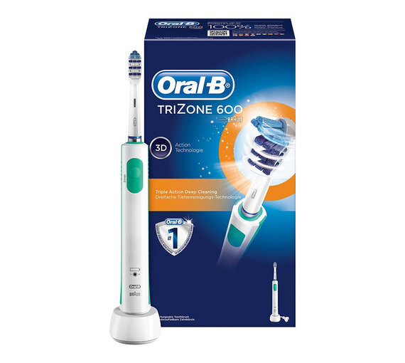 Voordeeldrogisterij Oral-b trizone 600 elektrische tandenborstel - wit aanbieding