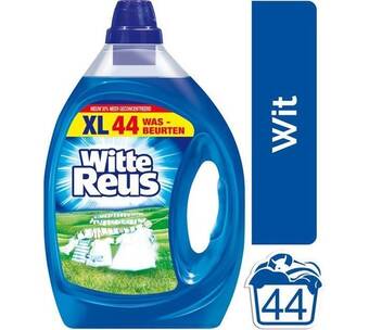 Voordeeldrogisterij Witte reus wasmiddel gel - 44 wasbeurten aanbieding