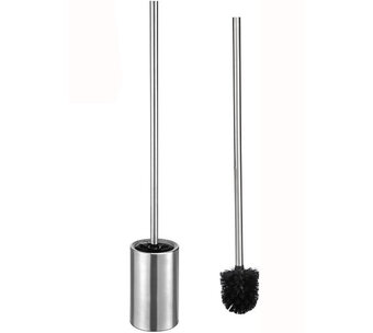 Voordeeldrogisterij Premium toiletborstel roestvrij staal - 67 x 10 cm aanbieding