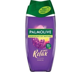 Voordeeldrogisterij Palmolive douchegel memories of nature sunset relax met lavendel 250 ml aanbieding