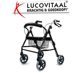 Voordeeldrogisterij Lucovitaal rollator - pro-4 aanbieding
