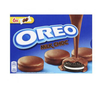 Voordeeldrogisterij Oreo omhuld met melkchocolade - 246 gram aanbieding