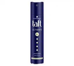 Voordeeldrogisterij Taft haarspray ultimate hold nr. 6 - 250 ml aanbieding