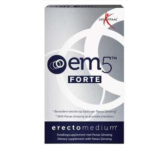 Voordeeldrogisterij Lucovitaal supplement - erectomedium em5 forte 6 capsules aanbieding
