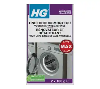 Voordeeldrogisterij Hg onderhoudsmonteur voor was- en vaatwasmachines - 200 ml aanbieding