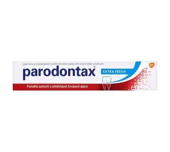 Voordeeldrogisterij Parodontax tandpasta extra fresh - 75 ml aanbieding