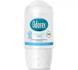 Voordeeldrogisterij Odorex deoroller - invisible clear 50 ml aanbieding