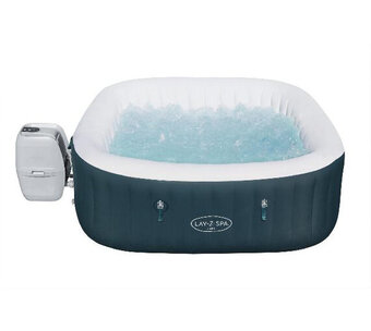 Voordeeldrogisterij Bestway opblaasebare jacuzzi lay-z-spa ibiza groen - 180 x 180 x 66 cm aanbieding