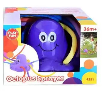 Voordeeldrogisterij Playfun waterspuit - octopus aanbieding