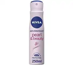 Voordeeldrogisterij Nivea deodorant pearl & beauty - 250 ml aanbieding