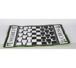 Voordeeldrogisterij Lifetime games - speelkleed schaken 130 x 93 x 0,3 cm aanbieding