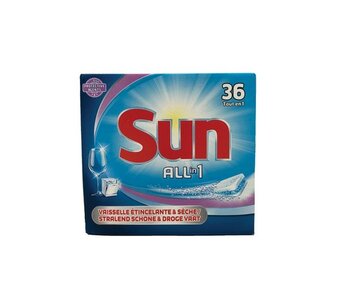 Voordeeldrogisterij Sun all-in-1 vaatwastabletten protect - 36 stuks aanbieding