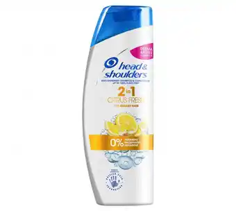 Voordeeldrogisterij Head & shoulders citrus fresh 2 in 1 shampoo - 450 ml aanbieding