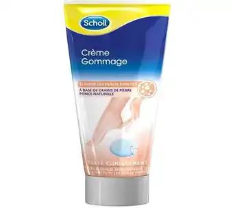 Voordeeldrogisterij Scholl scrub creme - 75 ml aanbieding