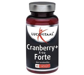 Voordeeldrogisterij Lucovitaal supplement cranberry+ x-tra forte - 60 capsules aanbieding
