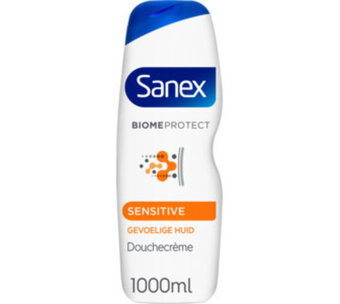 Voordeeldrogisterij Sanex douchegel dermo sensitive - 1l aanbieding