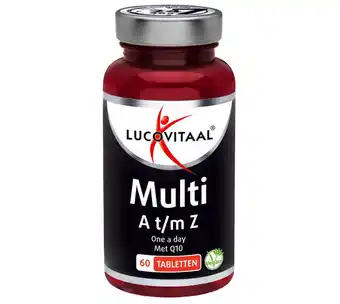 Voordeeldrogisterij Lucovitaal multi a t/m z tabletten - 60 tabletten aanbieding