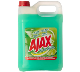 Voordeeldrogisterij Ajax allesreiniger limoen fris - 5 liter aanbieding