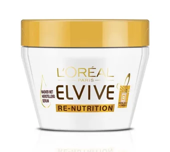 Voordeeldrogisterij Loréal paris elvive re-nutrition haarmasker - 300 ml aanbieding