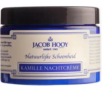 Voordeeldrogisterij Jacob hooy kamille nachtcreme - 150 ml aanbieding