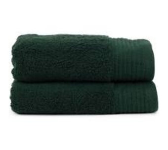 Voordeeldrogisterij Premium handdoek groen - 50x100 cm aanbieding
