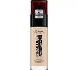 Voordeeldrogisterij L'oreal foundation - infaillible  24h fresh wear foundation 20 ivory 30 ml aanbieding