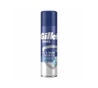 Voordeeldrogisterij Gillette series scheergel hydraterend - 200 ml aanbieding