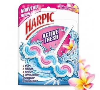 Voordeeldrogisterij Harpic active fresh toiletblok - tropische bloemen aanbieding