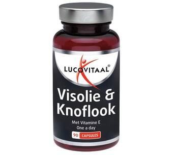 Voordeeldrogisterij Lucovitaal visolie & knoflook supplementen - 90 capsules aanbieding