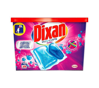 Voordeeldrogisterij Dixan duo-caps color  - 19 wasbeurten aanbieding