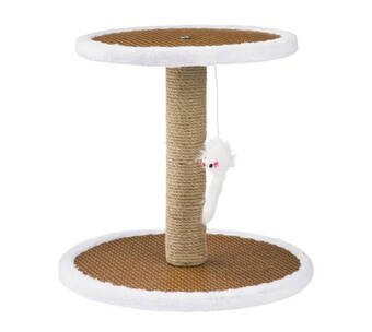 Voordeeldrogisterij Premium kattenkrabpaal met muis - 35 x 35 x 33 cm aanbieding