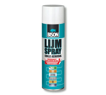 Voordeeldrogisterij Bison lijmspray spuitbus - 500 ml aanbieding