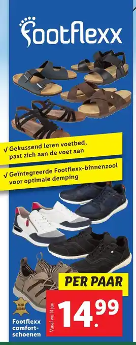 Lidl Footflexx comfort- schoenen aanbieding