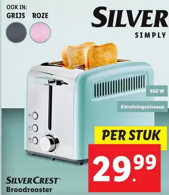 Lidl SILVERCRESTⓇ Broodrooster aanbieding