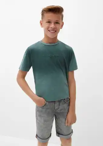 Wehkamp S.oliver t-shirt donkergroen aanbieding
