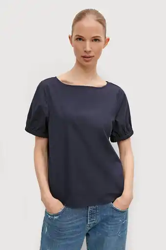 Wehkamp Comma casual identity top donkerblauw aanbieding