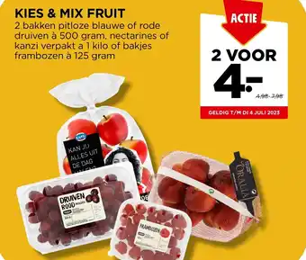 Jumbo KIES & MIX FRUIT aanbieding