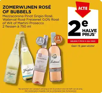 Jumbo ZOMERWIJNEN ROSÉ OF BUBBELS aanbieding