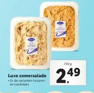 Lidl Luxe zomersalade aanbieding