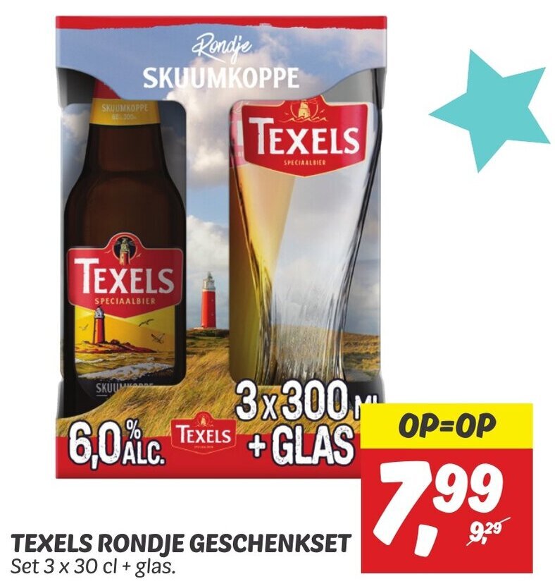 Dekamarkt TEXELS RONDJE GESCHENKSET aanbieding