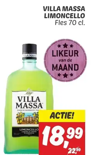 Dekamarkt VILLA MASSA LIMONCELLO 70cl aanbieding