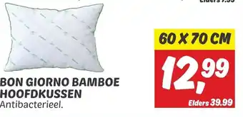 Dekamarkt BON GIORNO BAMBOE HOOFDKUSSEN aanbieding