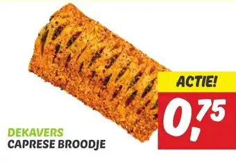 Dekamarkt DEKAVERS CAPRESE BROODJE aanbieding