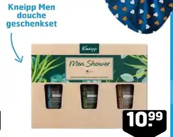 Trekpleister Kneipp Men douche geschenkset aanbieding