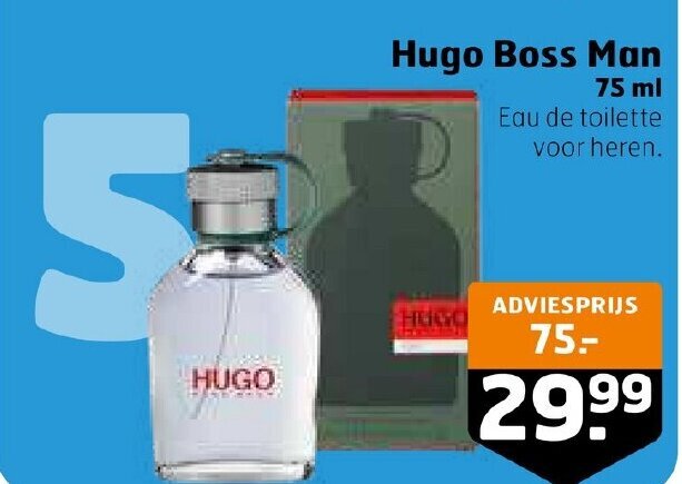 Trekpleister Hugo Boss Man 75ml aanbieding