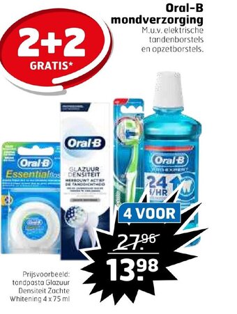 Trekpleister Oral-B mondverzorging aanbieding