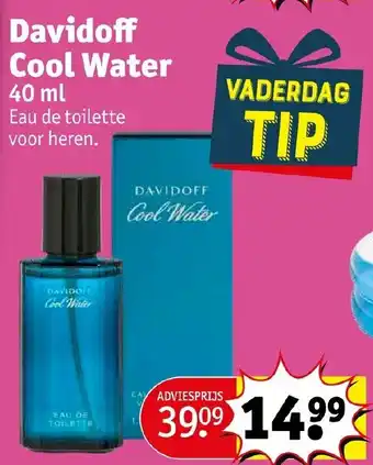 Kruidvat DAVIDOFF Cool Water 40ml aanbieding