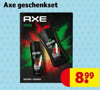 Kruidvat Axe geschenkset aanbieding